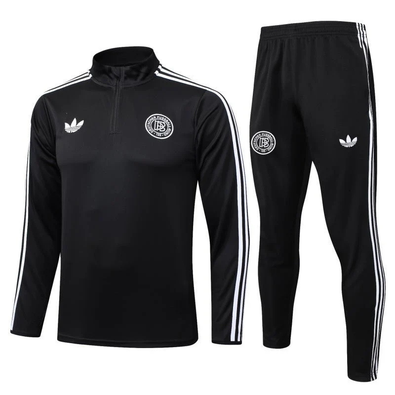 Deutschland Trainingsanzug 125 Jahre 25/26 Jacke und Hose Schwarz