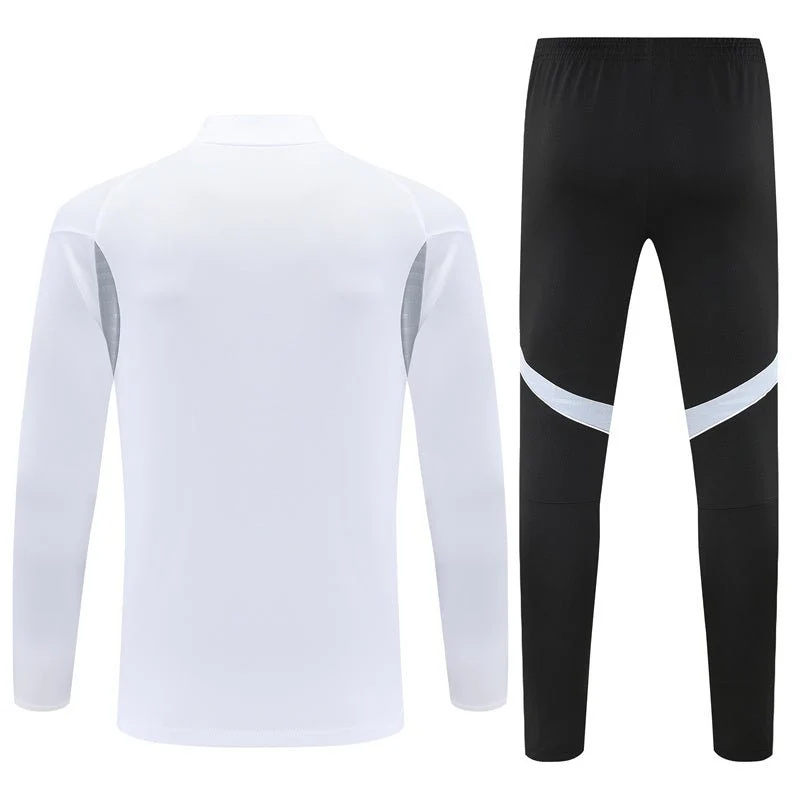 Deutschland Trainingsanzug 25/26 Jacke Weiß und Hose Schwarz
