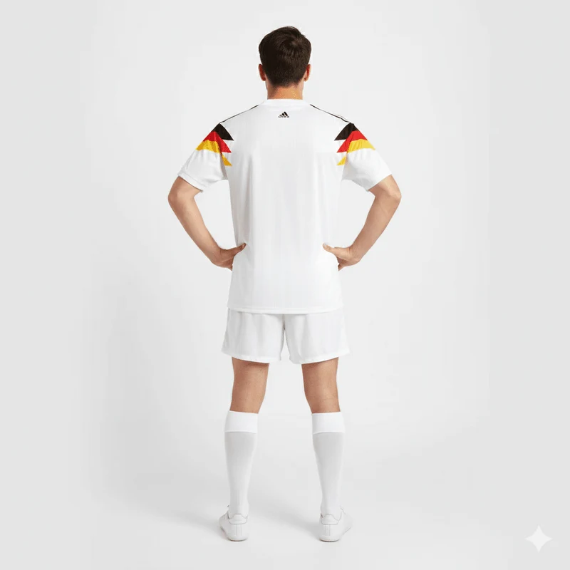Deutschland Heimtrikot 1990 Herren Fan-version (Retro)