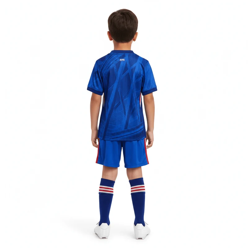 Kinder-Set Chelsea Heimtrikot 25/26 Blau
