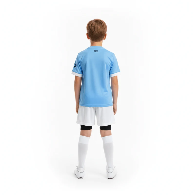 Kinder-Set Manchester City Heimtrikot 25/26