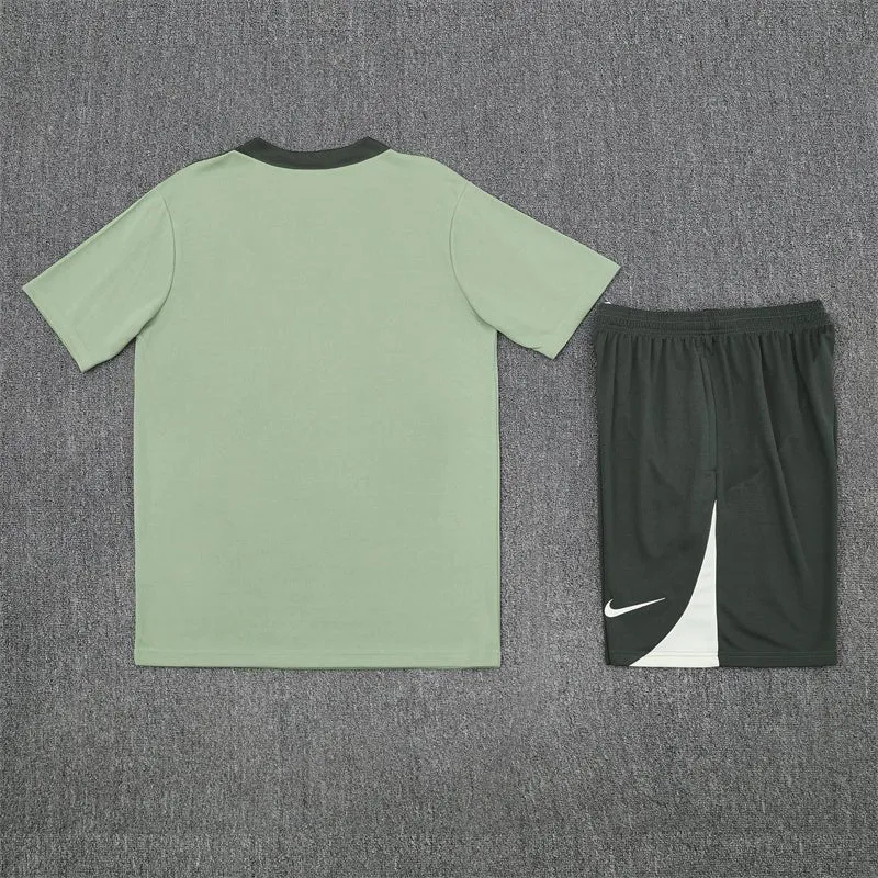 Chelsea Trainingsset 25/26 Trikot und Shorts Grau