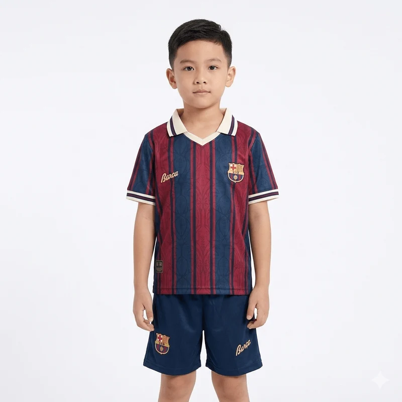 Kinder-Set Barcelona Sonderedition 25/26 Trikot und Shorts