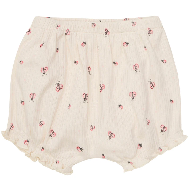 Organic 2-pak rib shorts-Set