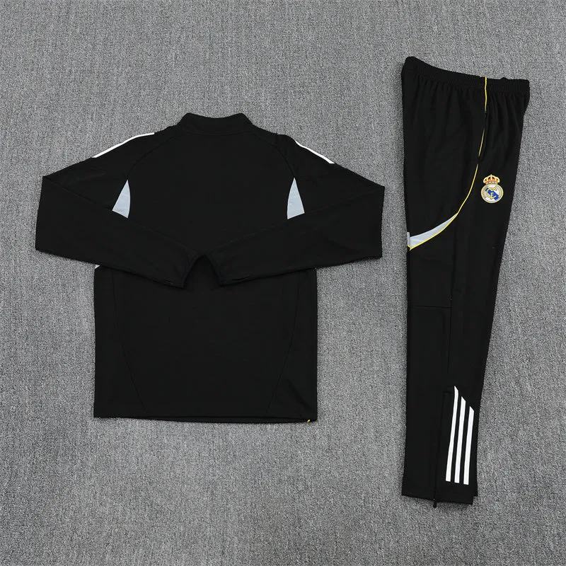 Real Madrid Trainingsanzug 2025/26 Jacke und Hose Schwarz