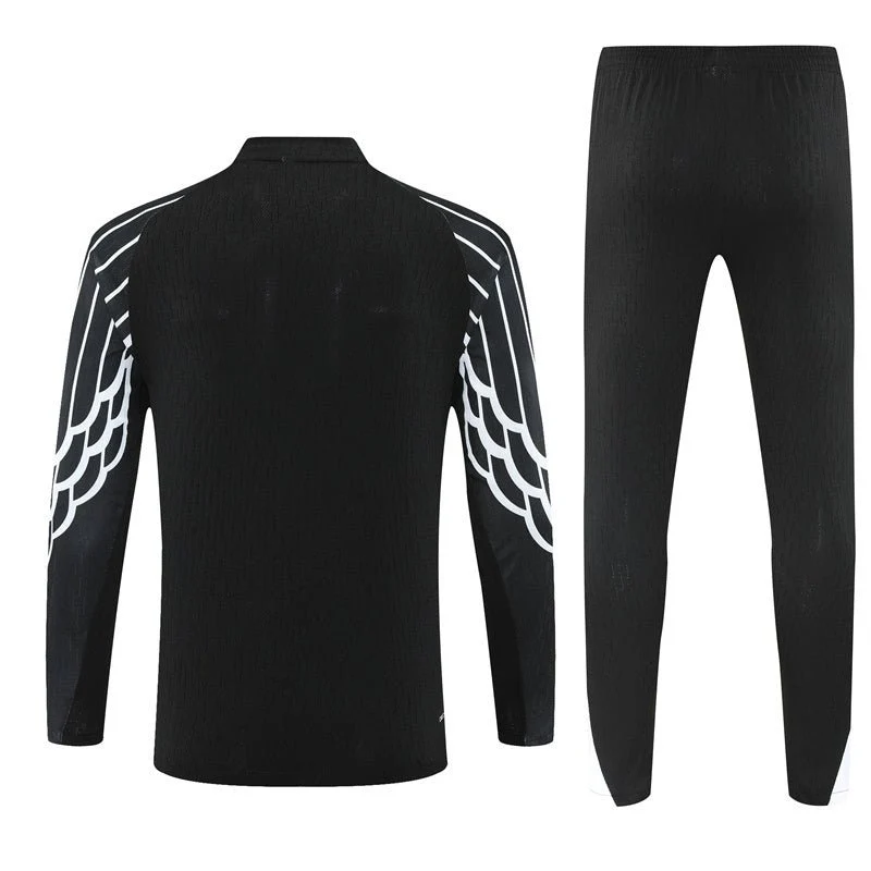 PSG x Jordan Trainingsanzug 25/26 Herren Jacke und Hose Schwarz