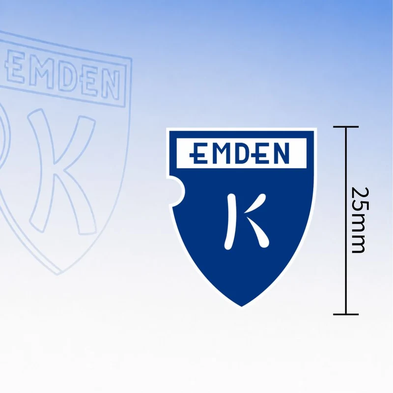 BSV Kickers Emden 2,5cm Anstecknadel