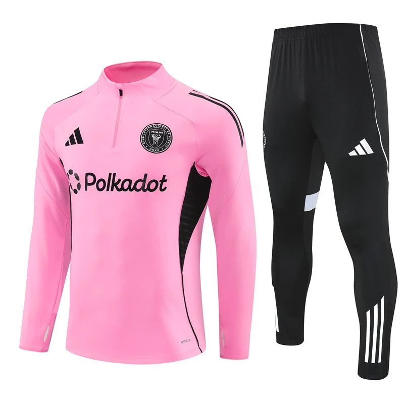 Inter Miami Trainingsanzug 25/26 Herren Jacke Rosa und Hose