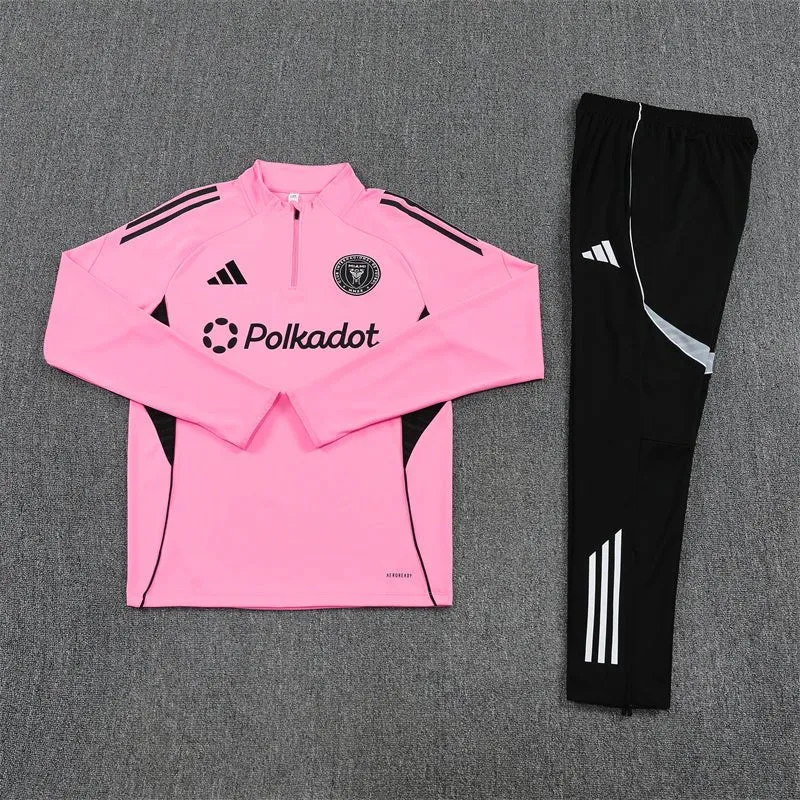 Inter Miami Trainingsanzug 25/26 Herren Jacke Rosa und Hose