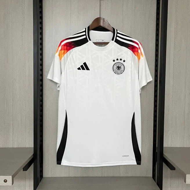 Deutschland Heimtrikot 24/25 Herren Fantrikot Weiß