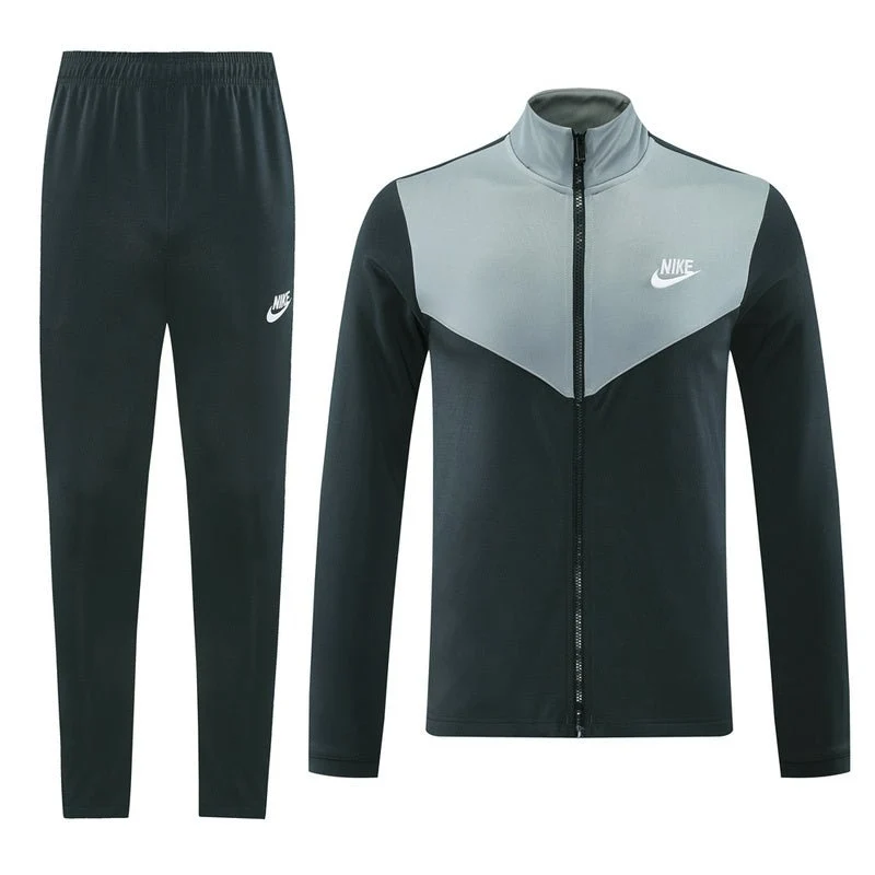 Nike Trainingsanzug Jacke und Hose Grau Herren