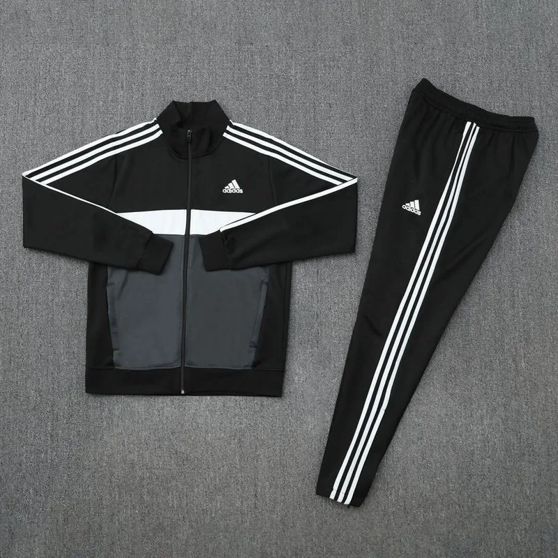 Adidas Trainingsanzug Jacke und Hose Scwharz Herren
