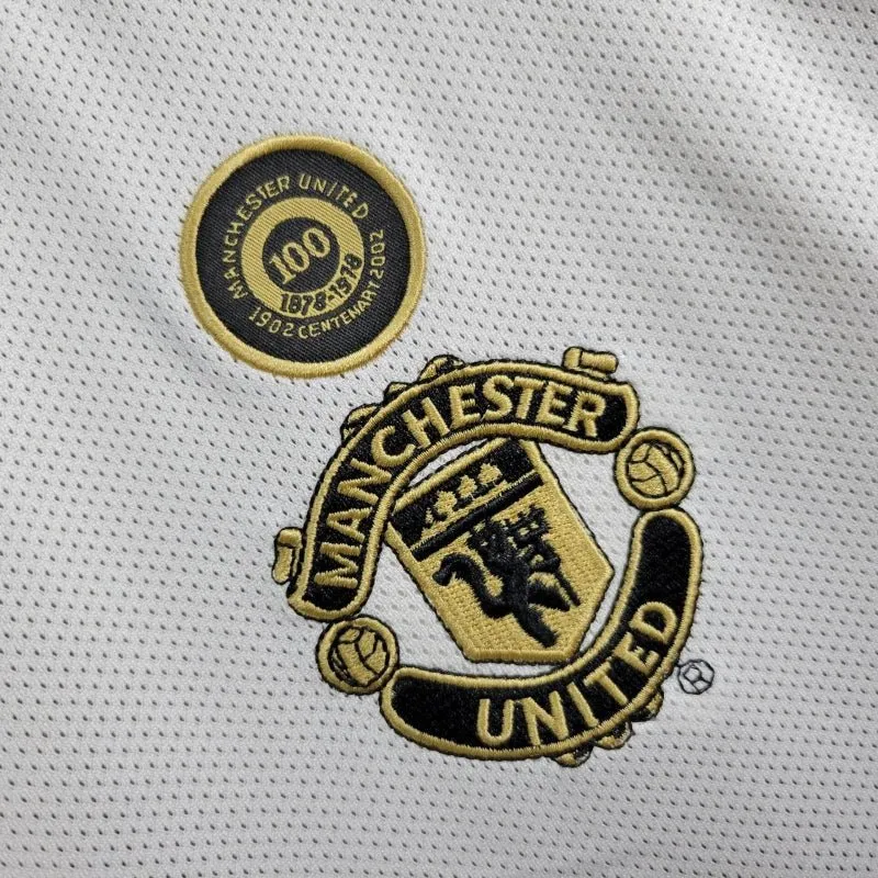 Manchester United Drittetrikot 01/02 Herren Fan-Version (Retro)