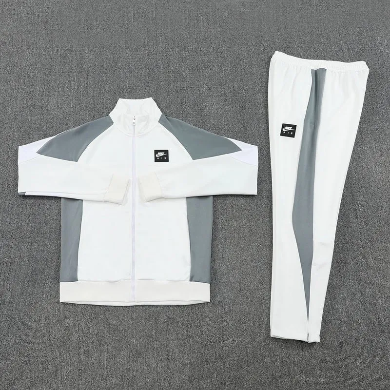 Nike Trainingsanzug Jacke und Hose Herren Weiß
