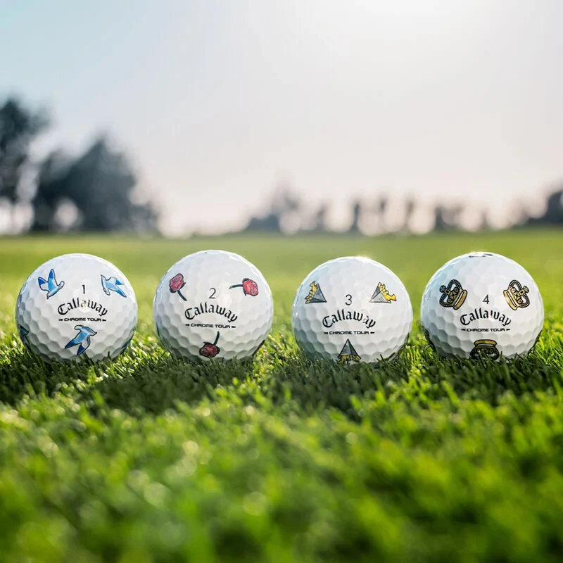 Chrome Tour 26 Truvis The Open Golf Balls