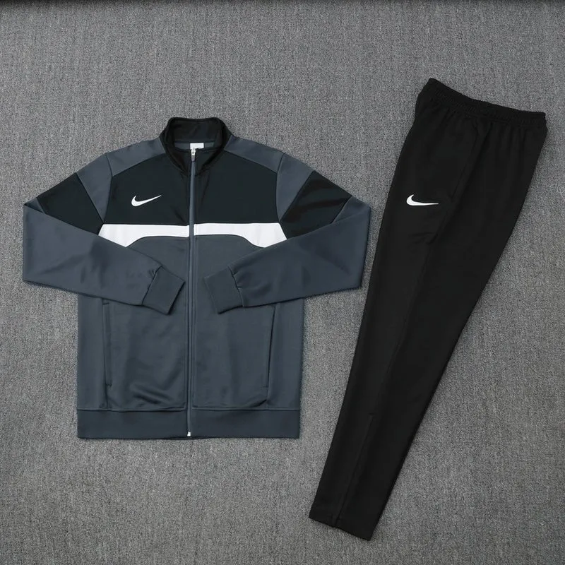 Nike Trainingsanzug Jacke und Hose Herren Schwarz & Grau