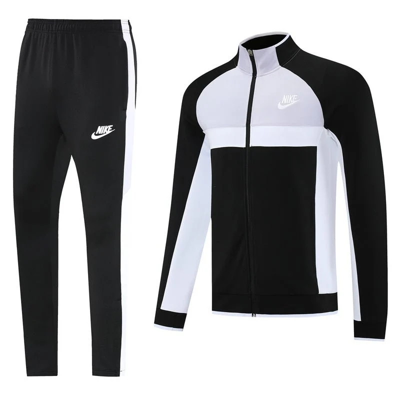 Nike Trainingsanzug Jacke und Hose Herren Schwarz & Weiß