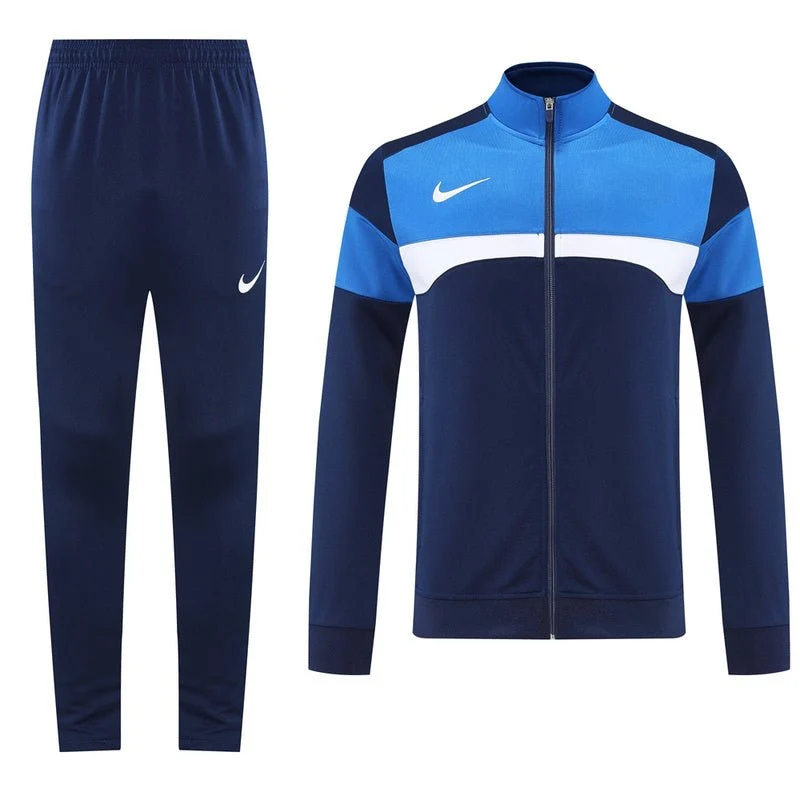 Nike Trainingsanzug Jacke und Hose Herren Dunkelblau & Hellblau