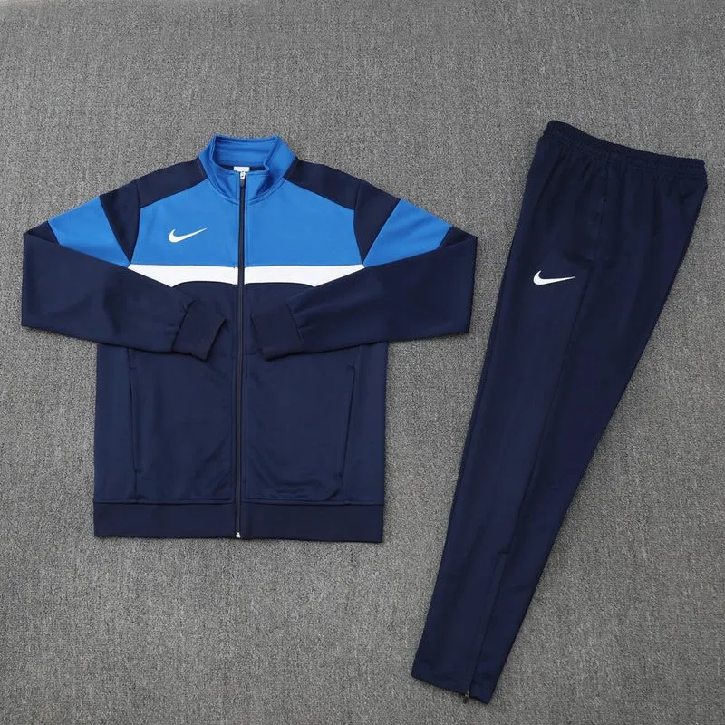 Nike Trainingsanzug Jacke und Hose Herren Dunkelblau & Hellblau