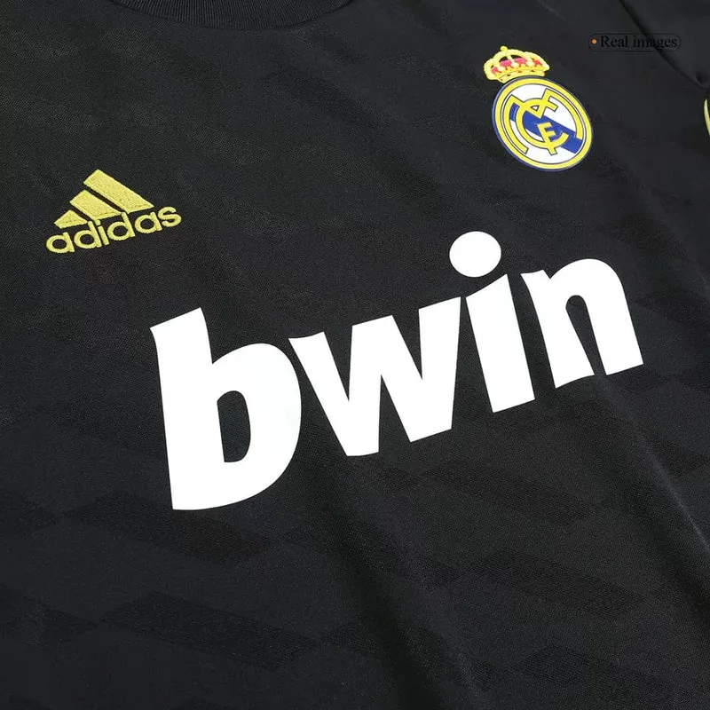 Real Madrid Auswärtstrikot Langarm 2011/12 Herren Fan-Version (Retro)