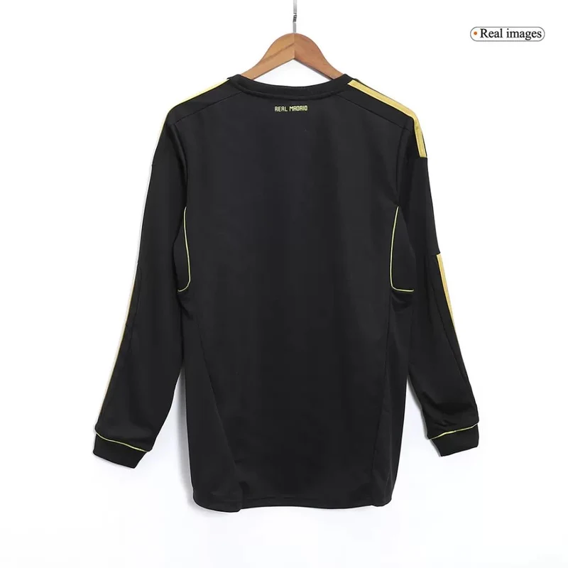 Real Madrid Auswärtstrikot Langarm 2011/12 Herren Fan-Version (Retro)
