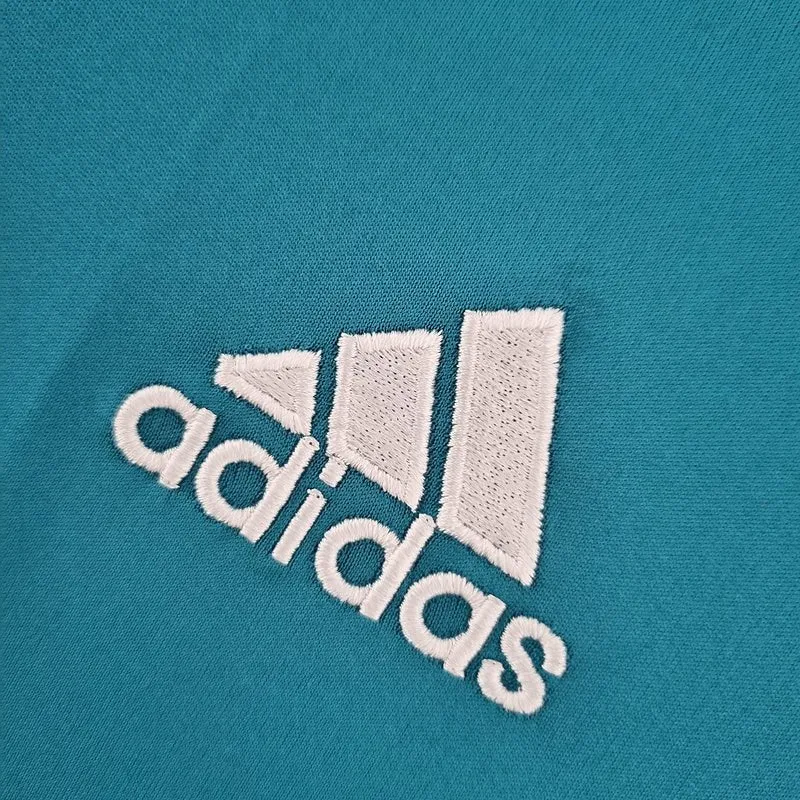 Real Madrid Langarm Drittetrikot 2017/18 Herren Fan-Version (Retro)