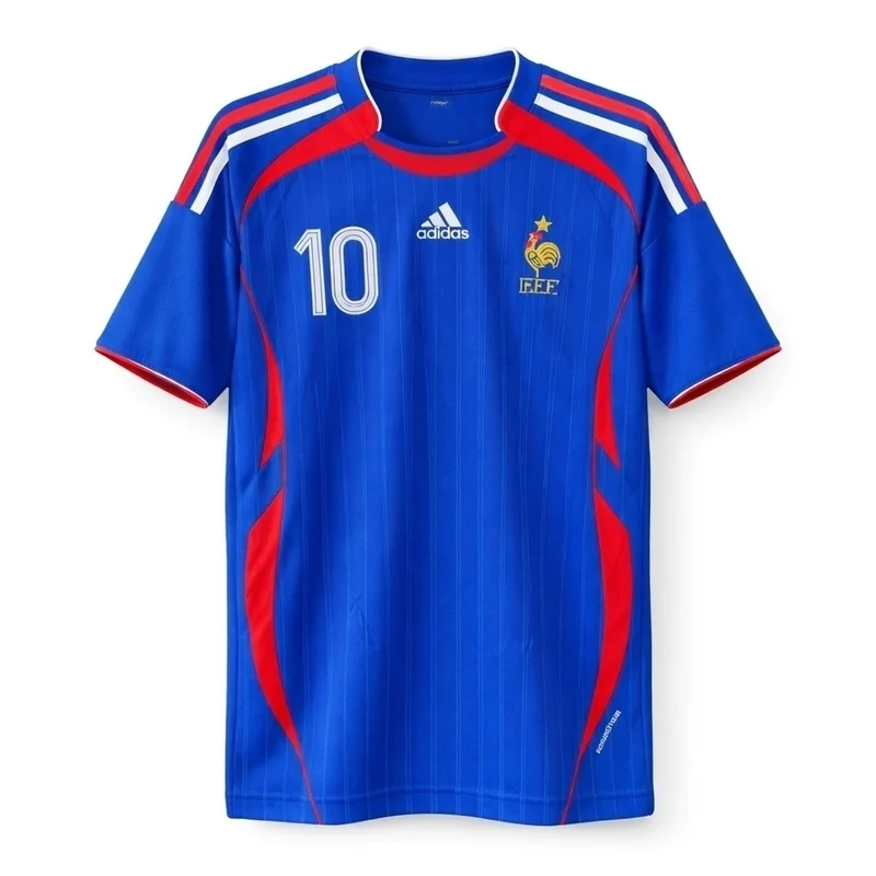 Frankreich Heimtrikot 06/07 Herren Fan-Version (Retro)