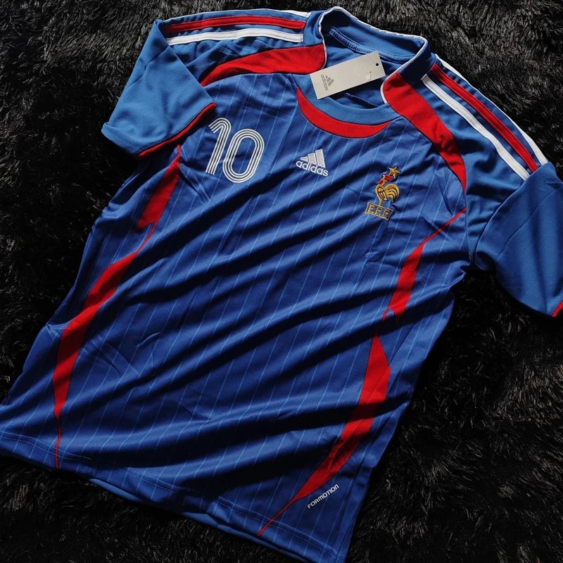Frankreich Heimtrikot 06/07 Herren Fan-Version (Retro)