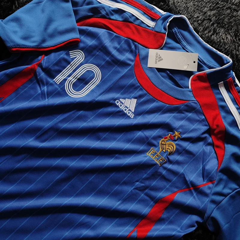 Frankreich Heimtrikot 06/07 Herren Fan-Version (Retro)