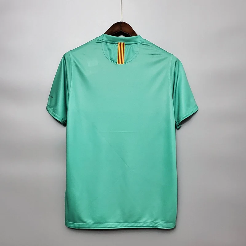 Barcelona Auswärtstrikot 10/11 Herren Fan-Version Blau (Retro)