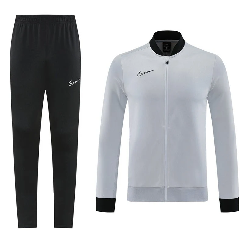 Nike Trainingsanzug Jacke Grau und Hose Schwarz Herren