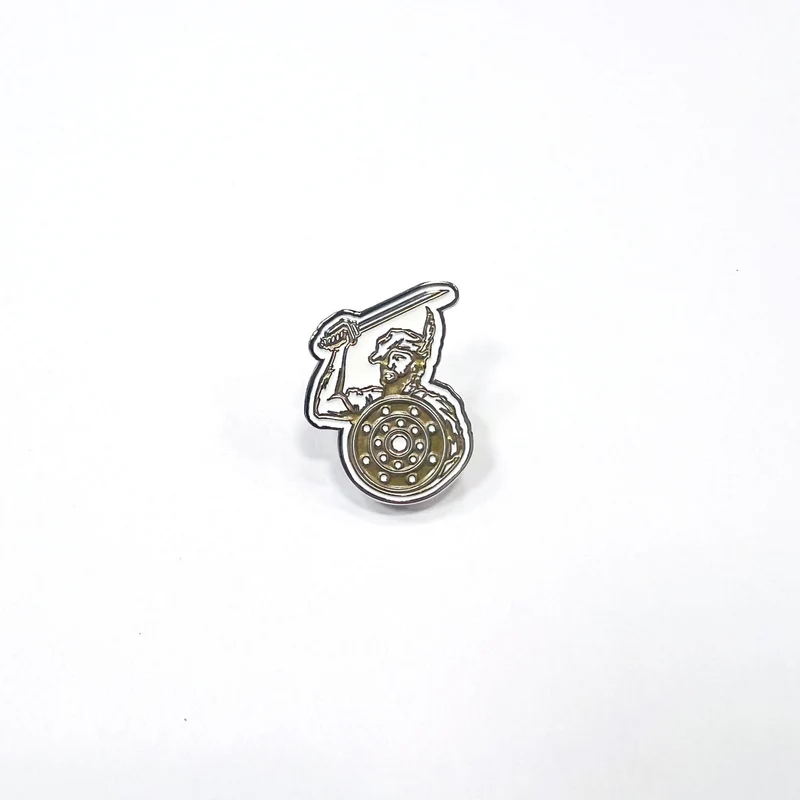 Falkirk Highlander Pin Badge