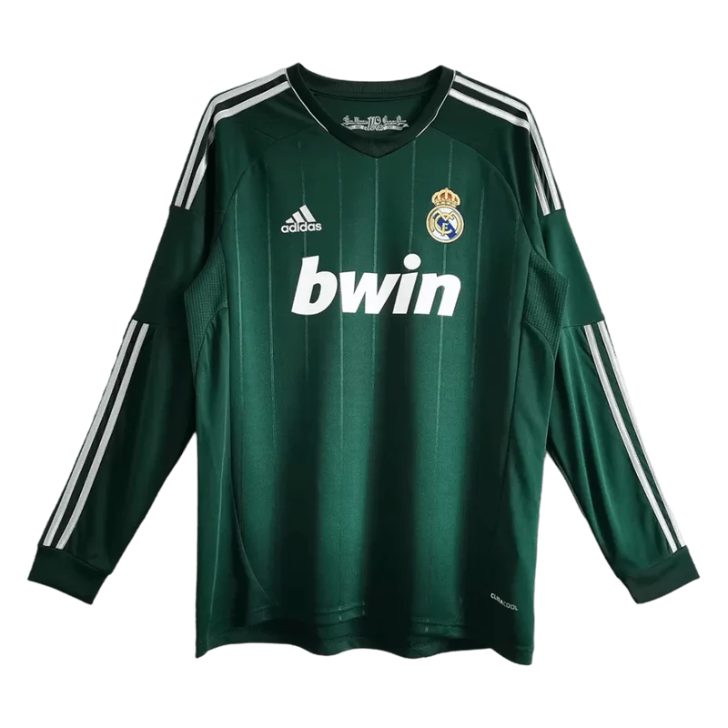 Real Madrid Langarm Drittetrikot 12/13 Herren Fan-Version (Retro)