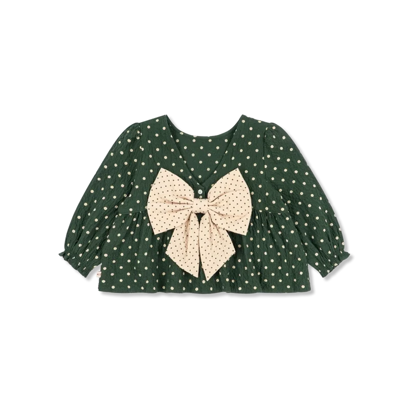 Elin bow Blusen