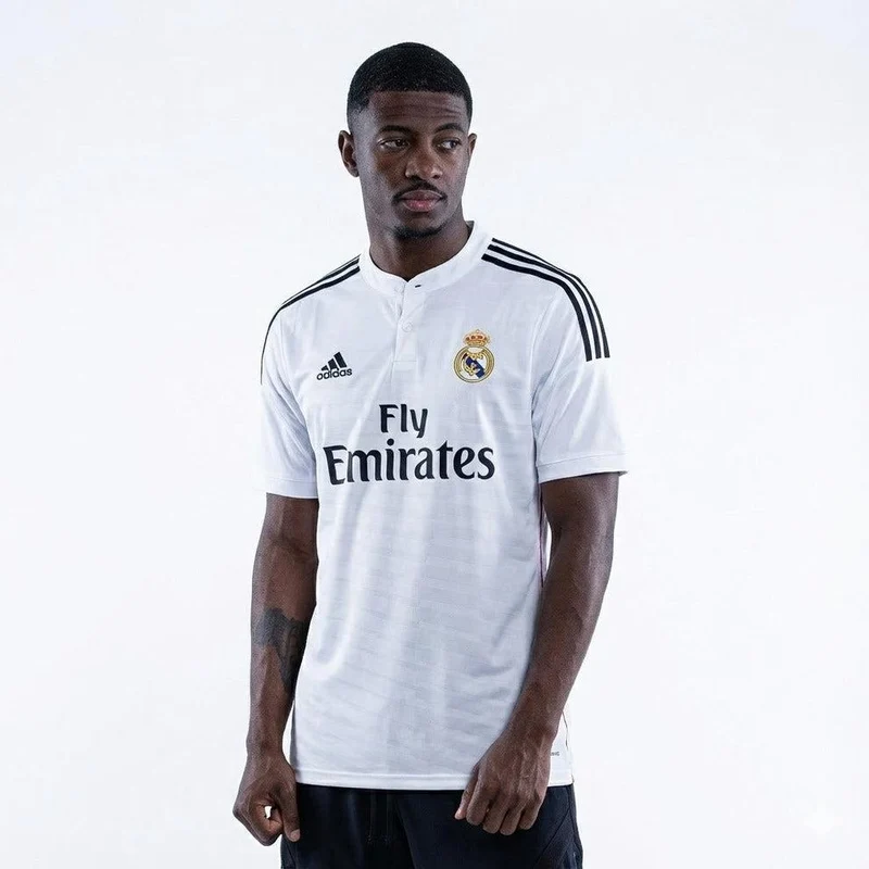 Real Madrid Heimtrikot 14/15 Herren Fan-Version Weiß (Retro)