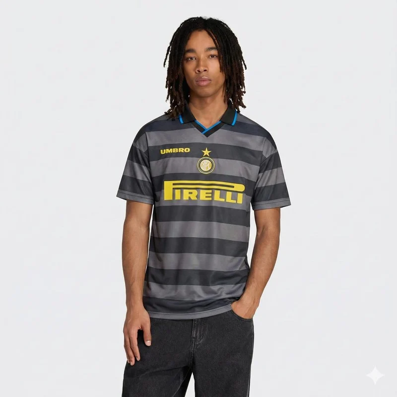 Inter Mailand Drittetrikot 2004/05 Herren Fan-Version Retro