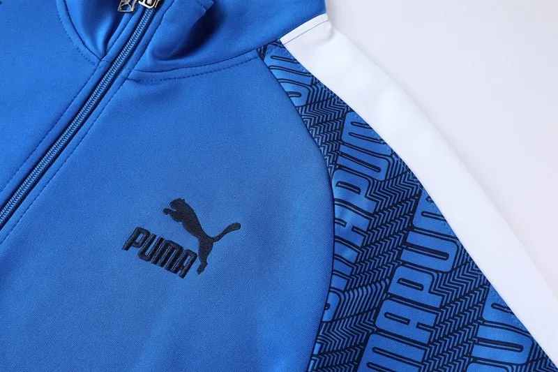 Puma Trainingsanzug Jacke und Hose Herren Blau