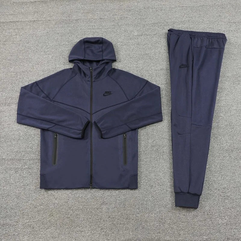 Nike Trainingsanzug Jacke und Hose Herren Dunkelgrau