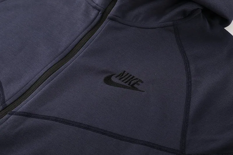 Nike Trainingsanzug Jacke und Hose Herren Dunkelgrau