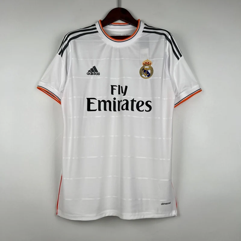 Real Madrid Heimtrikot 13/14 Herren Fan-Version Weiß (Retro)