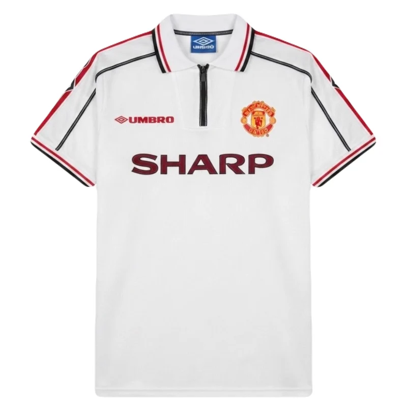 Manchester United Auswärtstrikot 1998/99 Herren Fan-Version (Retro)