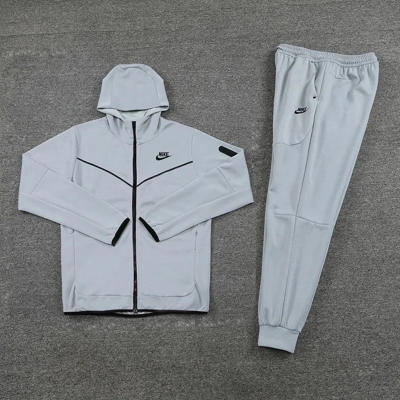 Nike Trainingsanzug Jacke und Hose Herren Grau