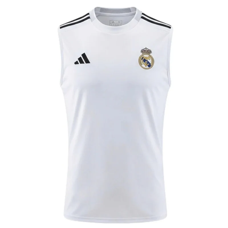 Real Madrid Ärmelloses Heimtrikot 25/26 Herren Fan-Version