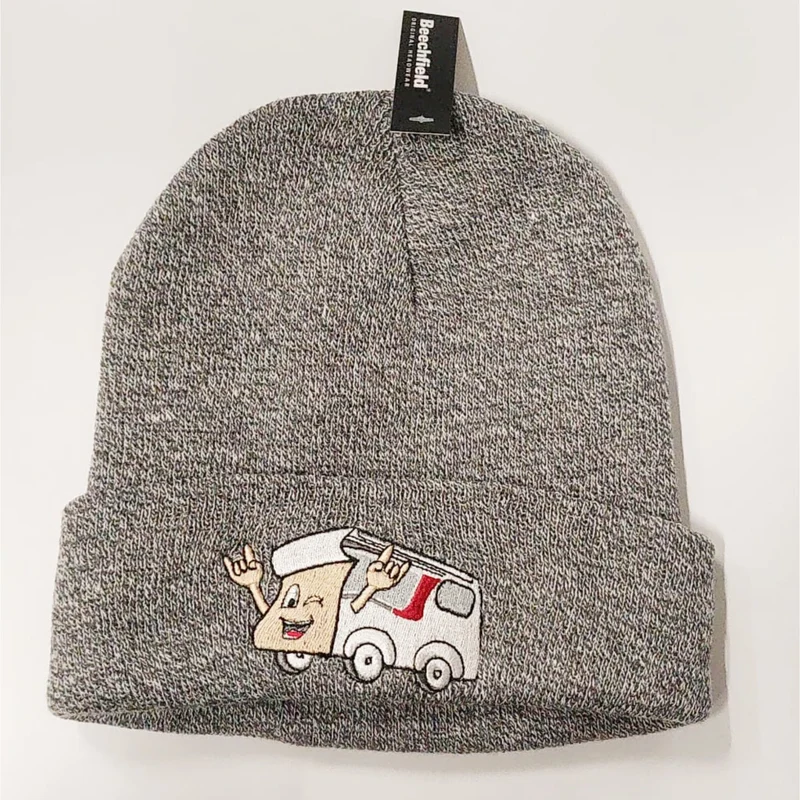 „Camping rockt!“ Beanie