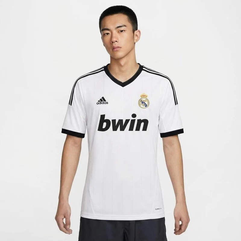 Real Madrid Heimtrikot 12/13 Herren Fan-Version Weiß (Retro)