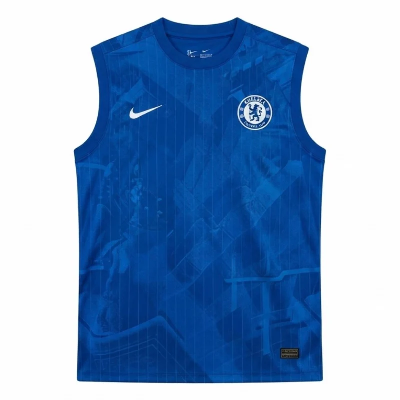 Chelsea Heimtrikot ärmellos 25/26 Herren Fan-Version