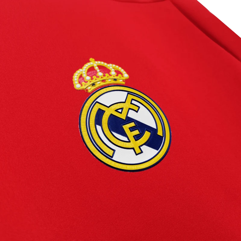 Real Madrid Langarm Drittetrikot 11/12 Herren Fan-Version mit Patches (Retro)