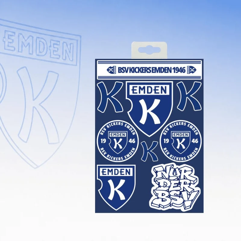 BSV Kickers Emden - Sticker-Bogen