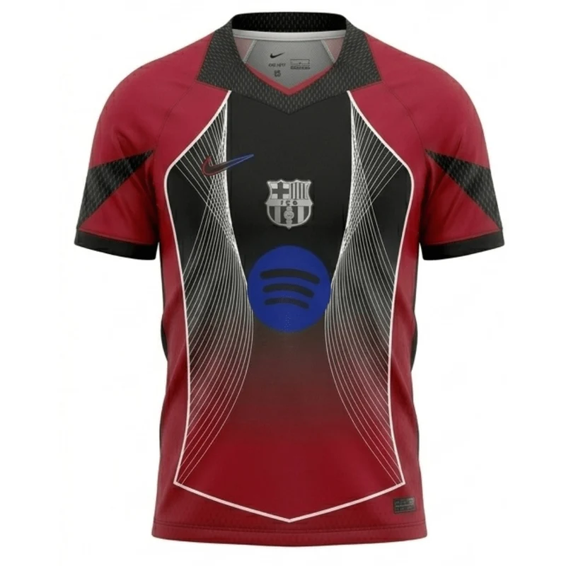 Barcelona Limitierte Edition 25/26 Herren Fan-Version Schwarz