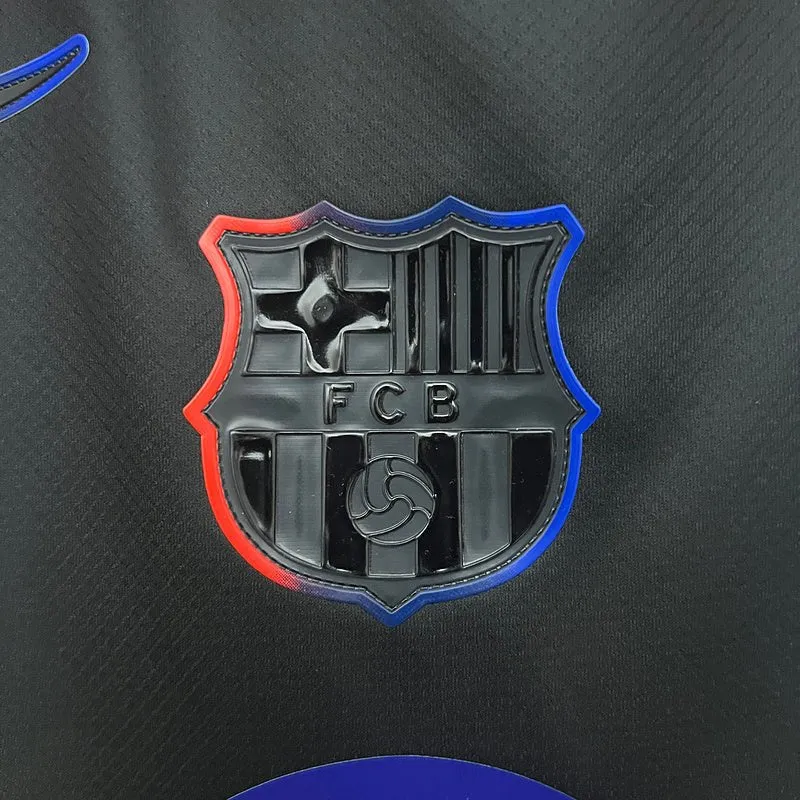 Barcelona Limitierte Edition 25/26 Herren Fan-Version Schwarz